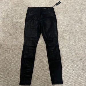 Blank nyc faux leather pull on legging nwt size 28